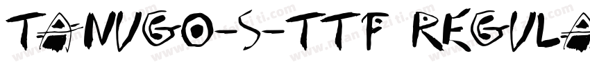 Tanugo-S-TTF Regula字体转换